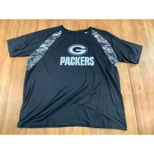 NFL Team Apparel Green Bay Packers T-Shirt, Size 3XL